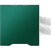 SuperTack 270x293mm Cold Build Plate for Creality k2/k2 Combo | Double-Sided Cool Plate, Removable Spring Steel Sheet, Low-Temperature No-Glue, 2 Scraper Blades