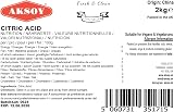 AKSOY Citric Acid Food Grade 2KG Non-GMO Anhydrous Bath Bombs Cleaning view 6
