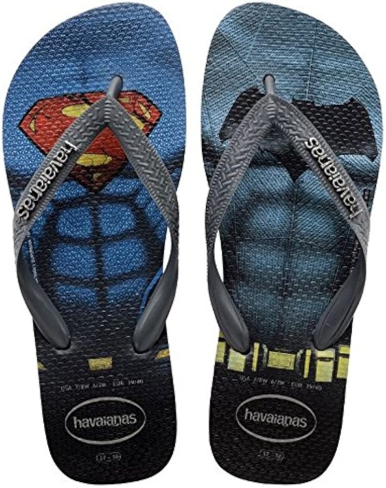 mens grey havaianas flip flops