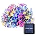 Neretva Solar String Lights,50 LED Fairy Blossom Flower Garden Lights for Christmas Party Wedding Home Patio Lawn Garden Decorative Lights (Multicolor)