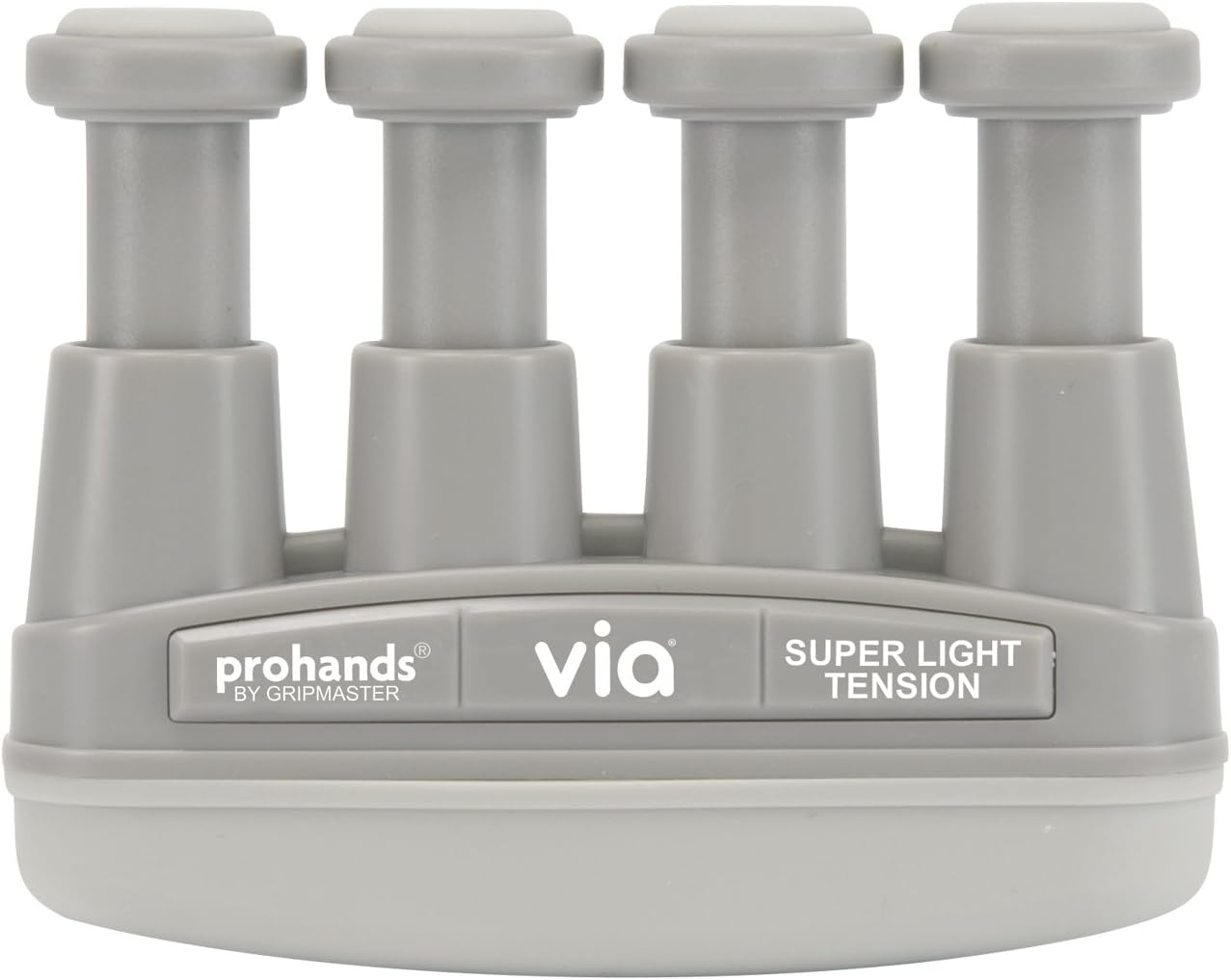 Gripmaster VIA Super Light Hand and Finger Exerciser - Cool Grey, 1lb, 1 lb