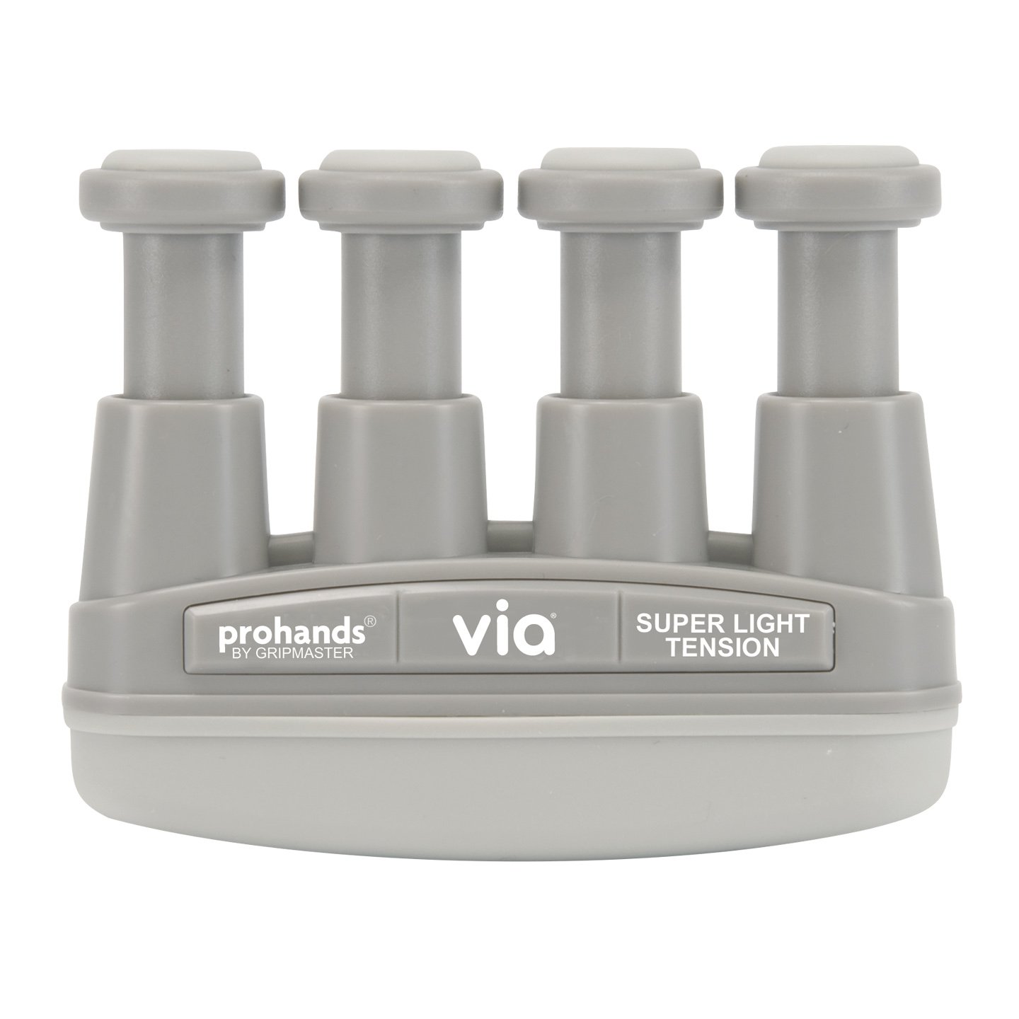 Gripmaster VIA Super Light Hand and Finger Exerciser - Cool Grey, 1lb