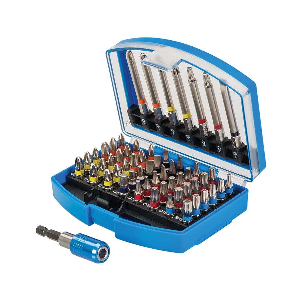 Silverline 846154 Colour-Coded Bit Set 56pce 56pce