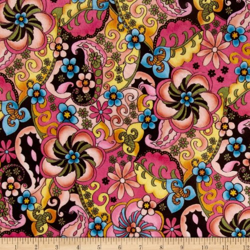 Minky Cuddle New Majik Black Fabric