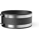 AC Infinity Noise Reduction Clamp 6-Inch, Duct Coupler with Stainless Steel Clamps, Flexible Rubber Coupling for Inline Fans 