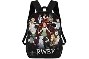 Laptop Backpack for Men And Women, RWBY School Bookbag for 17 Inch Laptop Water Resistant Business Travel College Bag