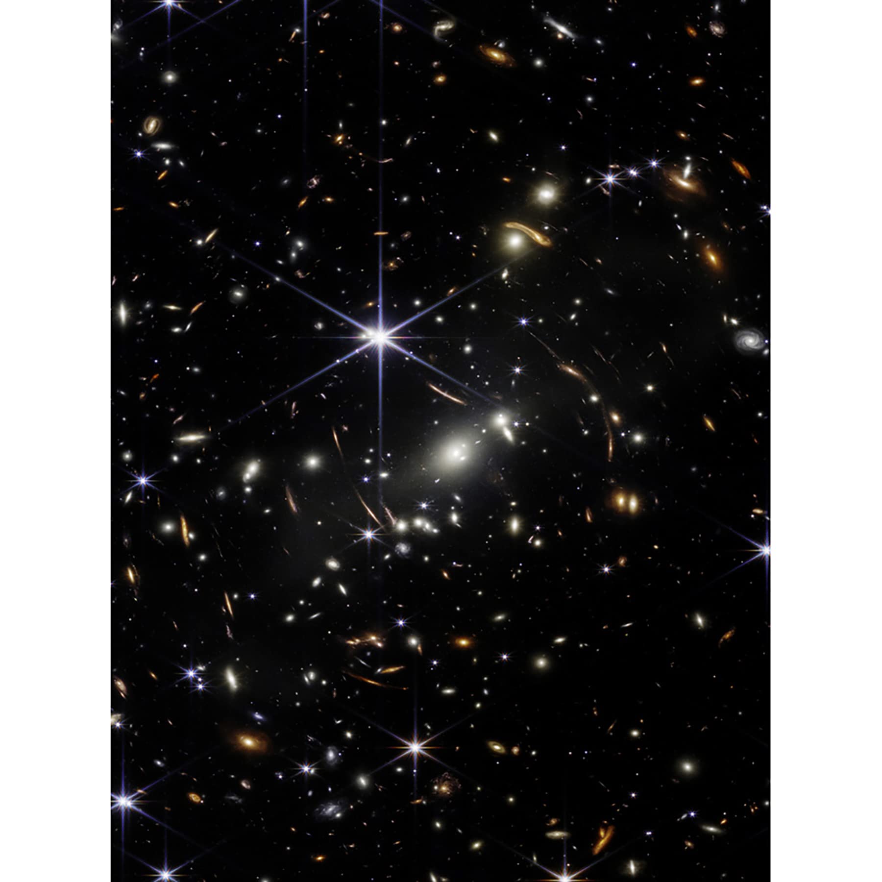 Artery8 NASA James Webb Space Telescope Deep Field Image Stars Thousands Galaxies Photo Unframed Wall Art Print Poster Home Decor Premium