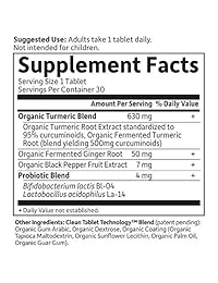 Garden Of Life Mykind Organics - Comprimidos giratorios de máxima resistencia y pastillas veganas de...