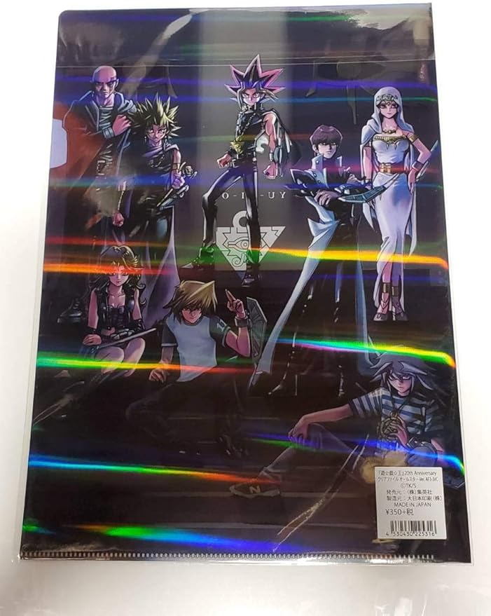 Amazon 遊戯王 オールスター クリアファイル th 限定 闇遊戯 海馬 マリク バクラ 城之内 孔雀舞 イシズ リシド おもちゃ ホビー