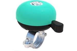 ORYXBOOST Anti-Theft Bike Bell Suitable for Hiding Apple AirTag|Classic Bicycle Bell|Loud Crisp Clear Sound|Bike Accessories for 0.87-1.12 Inch Bike Handlebars|Does Not Include Airtag
