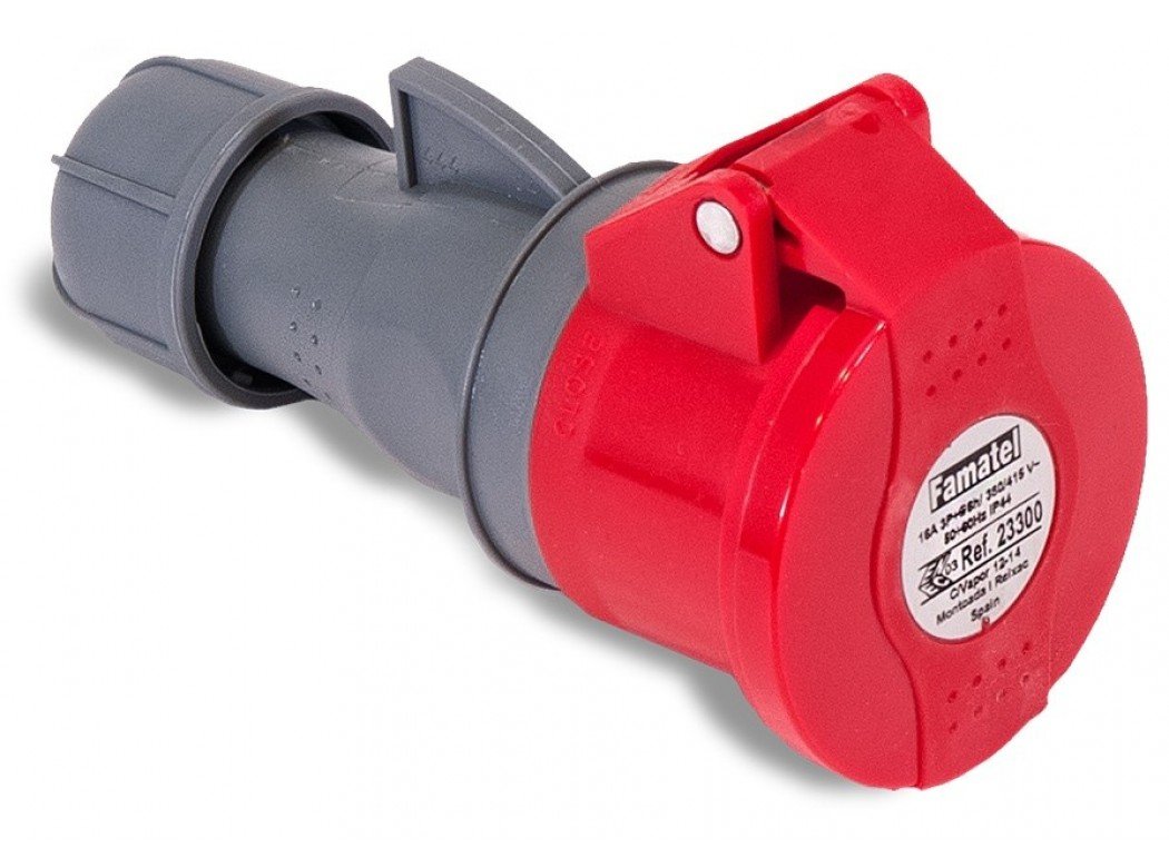 famatel 23301 – Mobile Base 3P + N + T 16 A 380 – 415 V IP44