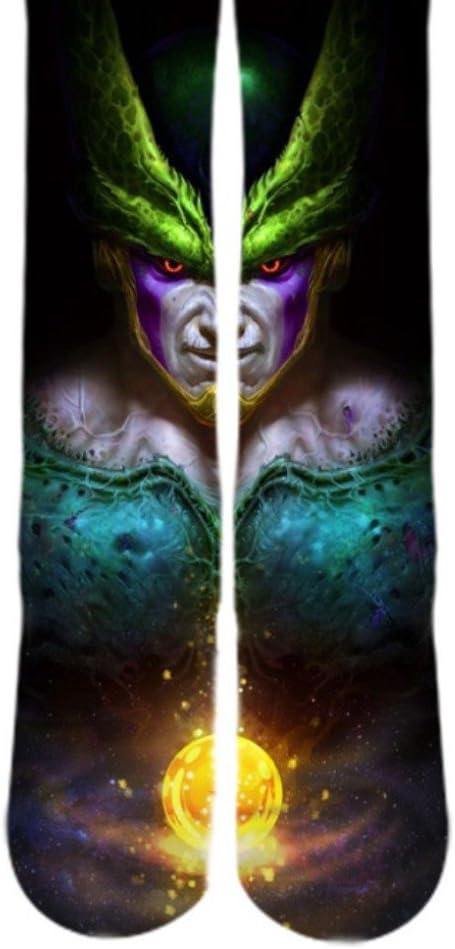 Dopesox Mens Dragon Ball Z Piccolo Custom Socks One Size (6-12) White