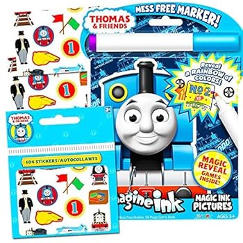 Download Amazon.com: Crayola Thomas & Friends Color Wonder Mess ...