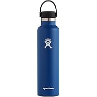 Hydro Flask Water Bottle | Stainless Steel & Vacuum Insulated | Standard Mouth with Leak Proof Flex Cap| Multiple Sizes & Colors