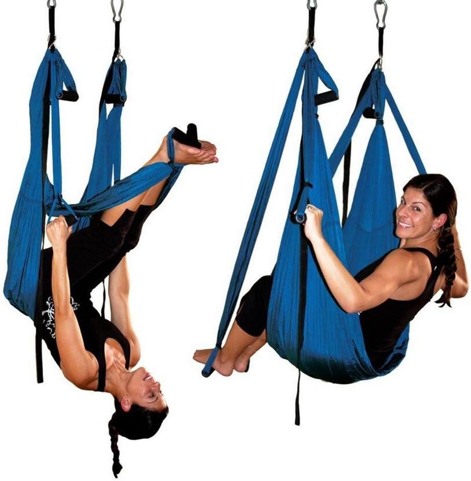 XLHGG Yoga hammock Fitness Inversion Swing Aerial Pilates A variety of colors Maximum Bearing heavy 200kg