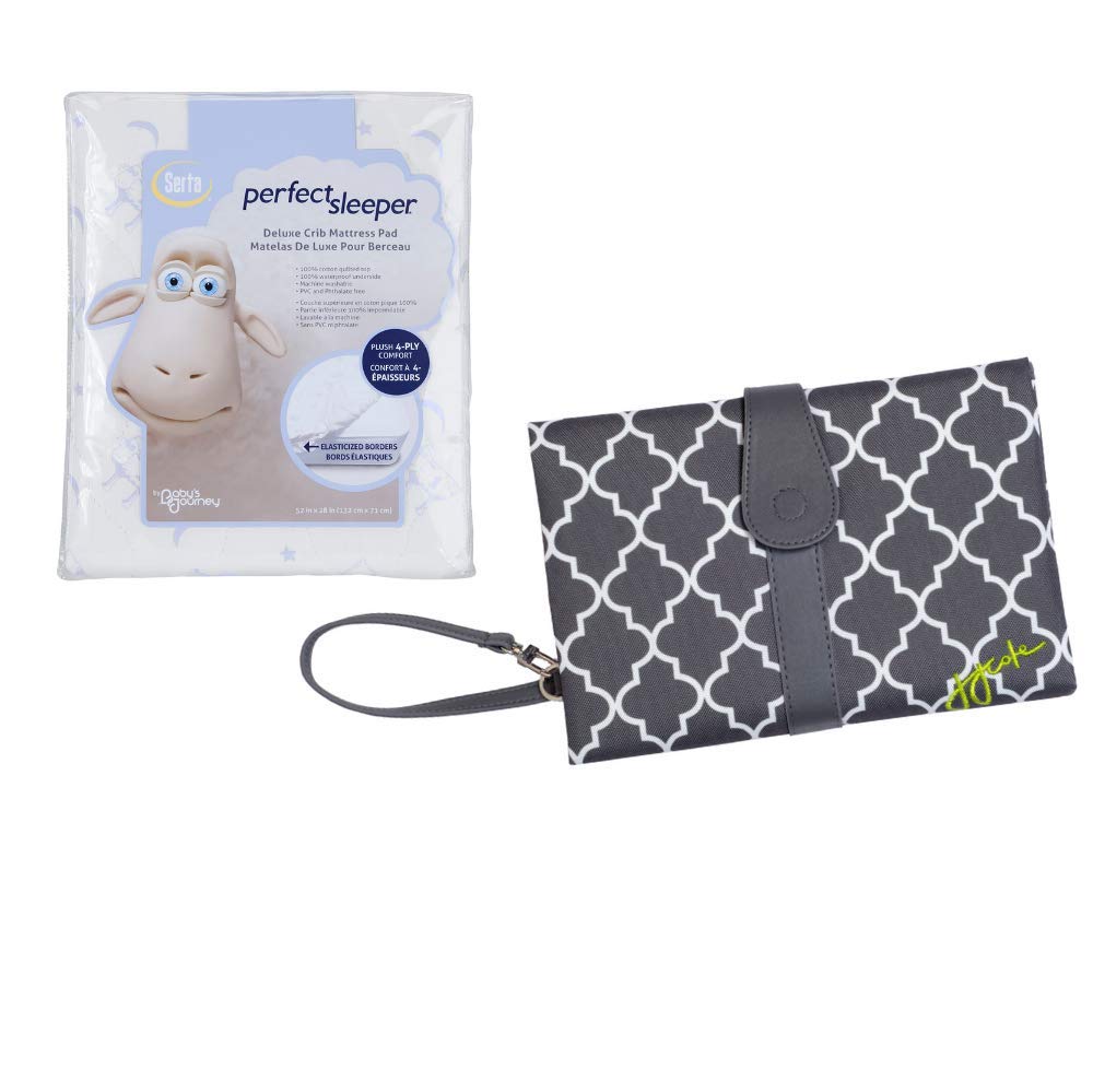 serta perfect sleeper deluxe crib mattress pad