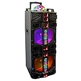 BeFree Sound Dual 12 Inch Subwoofer Bluetooth