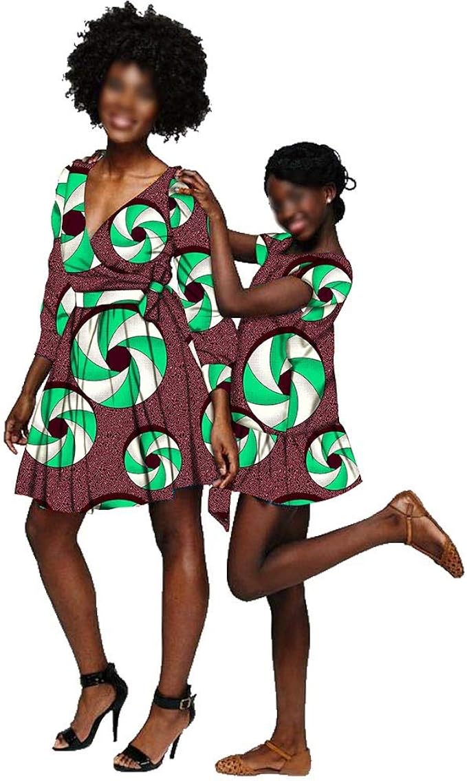 mommy and daughter african outfits