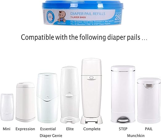 munchkin diaper pail refills amazon