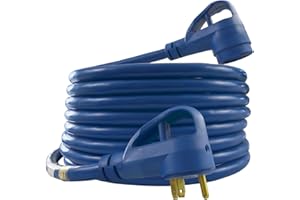 Conntek 14361, 30 Amp RV Extension Cord, Blue (25-Feet)