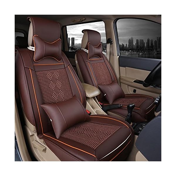 YMY-PU-Leather-Car-Seat-Cover-Cushions-Front-Rear-Full-Set-Suitable-for-year-round-use-brown YMY-PU-Leather-Car-Seat-Cover-Cushions-Front-Rear-Full-Set-Suitable-for-year-round-use-brown