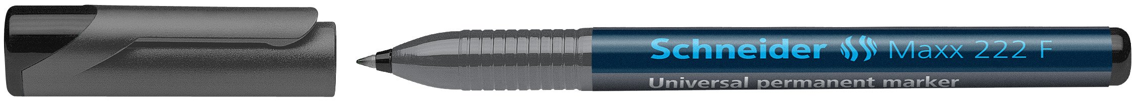 Schneider Maxx 222 F Permanent Universal Marker 0.7 mm Black