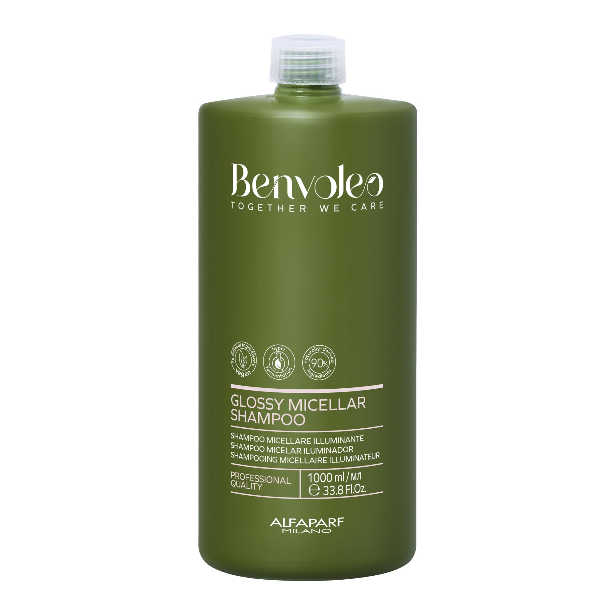 Alfaparf Milano Benvoleo Glossy Micellar Shampoo 1000ml - shampoo micellare illuminante