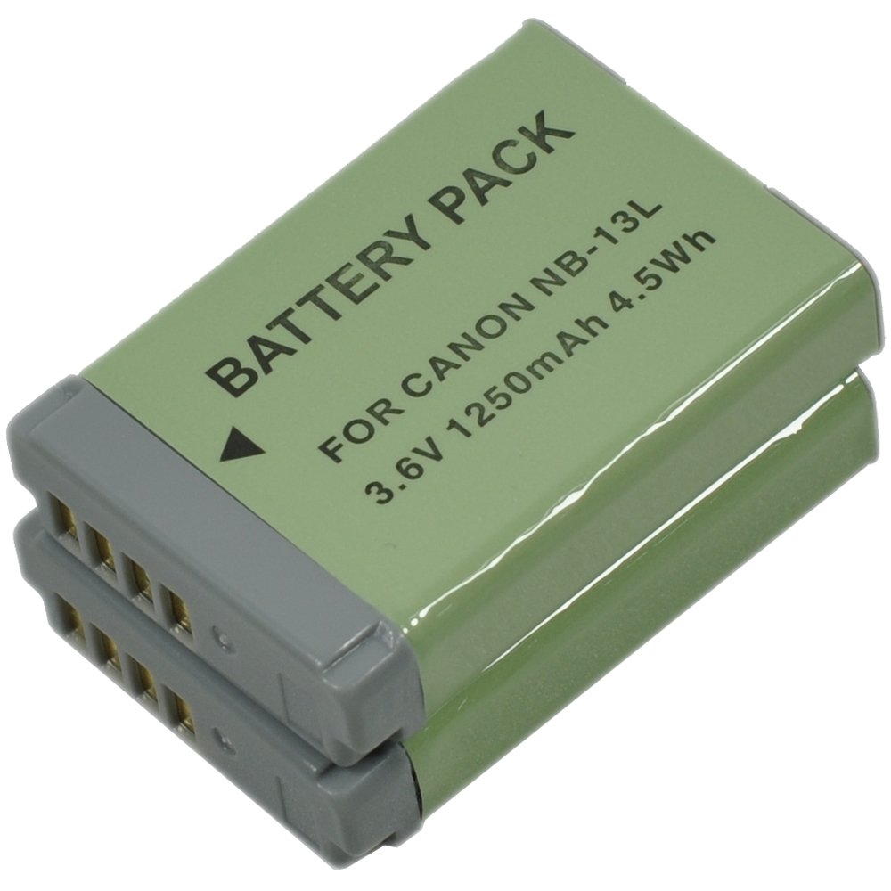 BTBAI 2x NB-13L Camera Battery+Charger USB Dual for NB13L PowerShot G7X G9X G7 G9 X Mark II 2 SX620 SX720 HS G5X G5 X SX740 SX730 Digital k1a