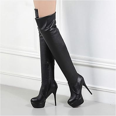 plus size thigh high boots