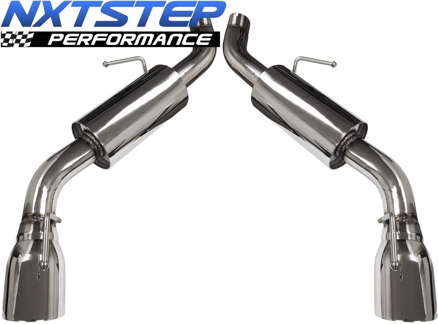 NXTSTEP PERFORMANCE Axle Back Exhaust compatible with 2016-2018 Camaro 2.0L Turbo | EX7002