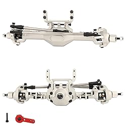 ZXYRC SCX10 CNC Metal Front Rear Straight Complete