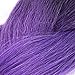 Silike (5 Pieces) Jumbo Braid Kanekalon Hair 24 Inch Omber Jumbo Braiding Hair Extensions (Black/Purple/Grey)thumb 3
