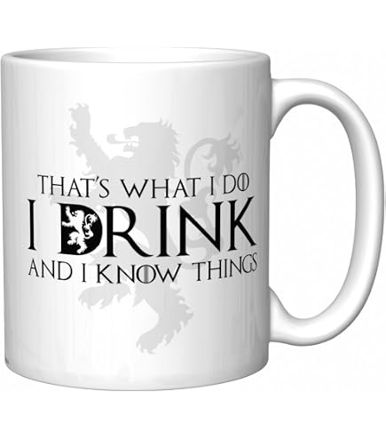 Tazza Da Collezione Funko Game Of Thrones Stemma Targaryen - Nera, Con Scritta Fuoco E Sangue, Regalo Per Fan