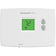 Honeywell TH1100DH1004 Horizontal PRO 1000 Non-Programmable Thermostat Heat Only Dual Powered Backlit