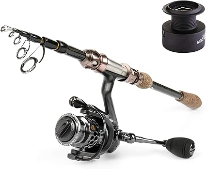 telescopic fishing rod amazon