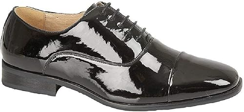 mens black square toe dress shoes