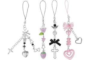 AGEN KGEN Cute Y2K Phone Charm Aesthetic Phone Charms Accessories Cute Phone Lanyard String for Bag Purse Backpack Airpods Pendants Decor