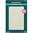 Spellbinders Argyle Plaid Embossing Folder, Clear