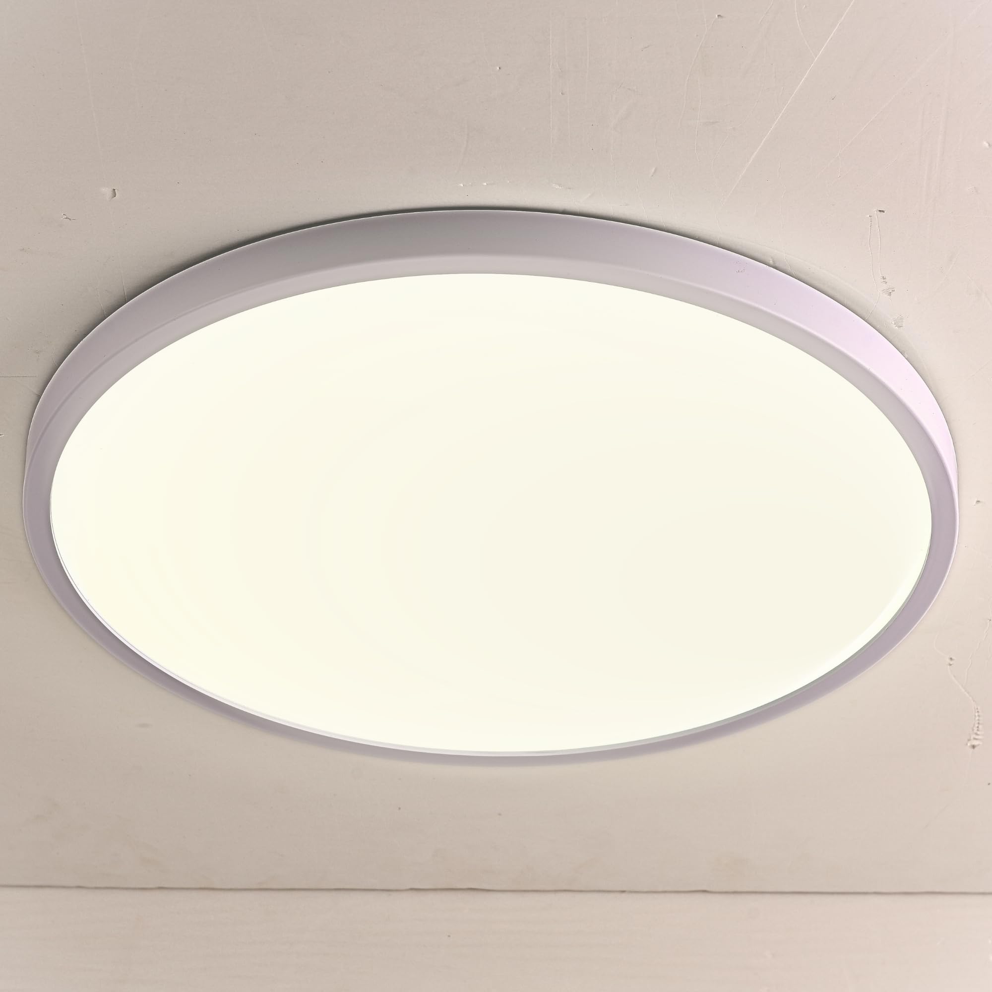 ONEGlobal MASLED 4000K 24W LED Ceiling Lights | 2160lm, 23cm, Natural Daylight, 150W Equivalent | Ideal for Bathroom, Kitchen, Bedroom, Living Room, Office, Garage