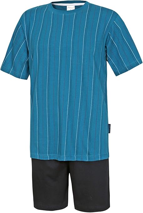 Schlafanzug kurz Herrenschlafanzug Shorty Nightwear Baumwollschlafanzug