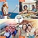 Selfie Stick Tripod - Lightweight Aluminum All in One Extendable Phone Tripod Selfie Stick with Wireless Remote for iPhone 11/Xs Plus Portable for Home & Travel