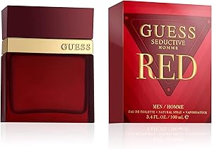 GUESS Seductive Red, Eau de Toilette, Parfum Herren, Orientalische Vanille, LangAnhaltend, 100 ml
