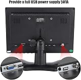 Sutinna 10.1 Inch HD LED LCD Monitor 1280x800 16:10 VGA HDMI BNC AV Speakers UK view 6