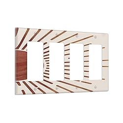Wpshijia Mid Century Boho Sun Quad Rocker Light