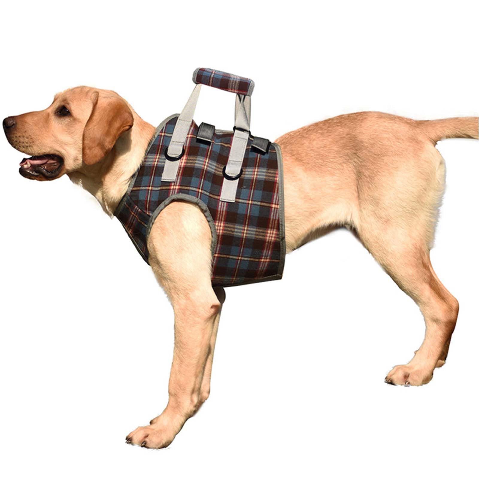 Photo 1 of ROZKITCH Dog Lift Harness, Grid Pet Chest Support Aid Veterinarian Approved Sling for Old K9 Help with Poor Stability, Front Legs Disabled Joint Injury Elderly Arthritis ACL Rehabilitation Rehab