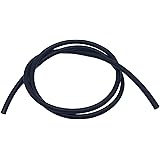 Ucreative 5FT High Temperature Silicone Vacuum Tubing Hose Black (5/32" (4mm))