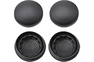 UpAmcarker 4Pcs 1J0955205, 5N0955205 Windshield Wiper Arm Nut Rubber Cover Bolt Cap Front Wiper Arm Cover Cap Compatible with A-udi A1-A8 Q3 Q5 Q7 1995-2019