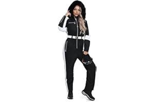 BenBoy Womens Snow Ski Suit Snowsuits Winter Warm Outdoor Snowboard Bibs Jumpsuits Waterproof Removable Collar Coat
