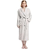 Eonkasp Plush Soft Robes for Women, Premium Fleece Womens Robe Cozy Warm Bathrobe