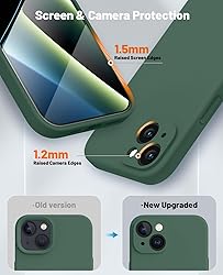 OTOFLY for iPhone 14 Case, Upgraded Silicone 14